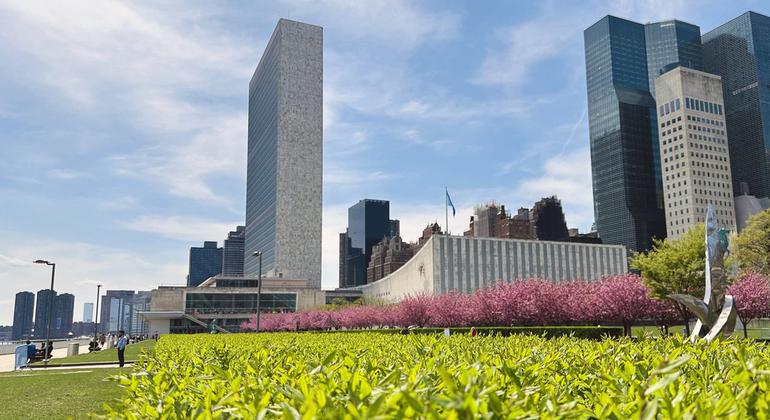 Здание Секретариата ООН в Нью-Йорке.